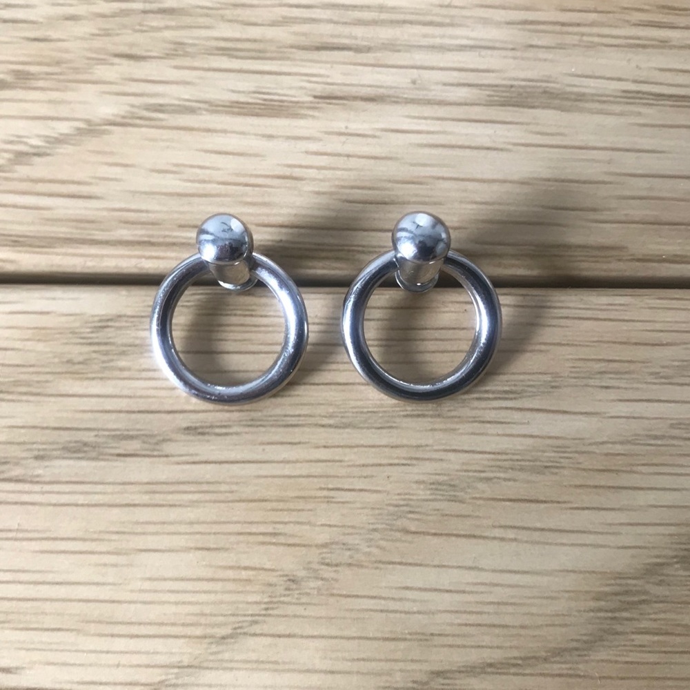 Silver earrings - Picture 3 of 3